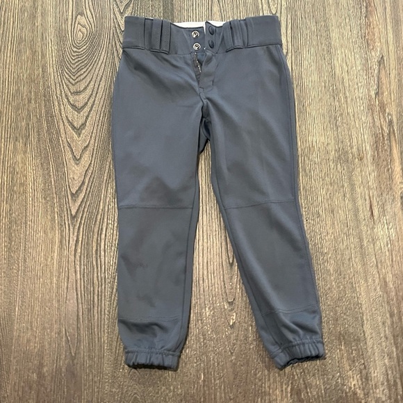 Champro Pants Baseball Pants Fast Pitch Flat Front Low Rise Gray Size Medium - Picture 1 of 7